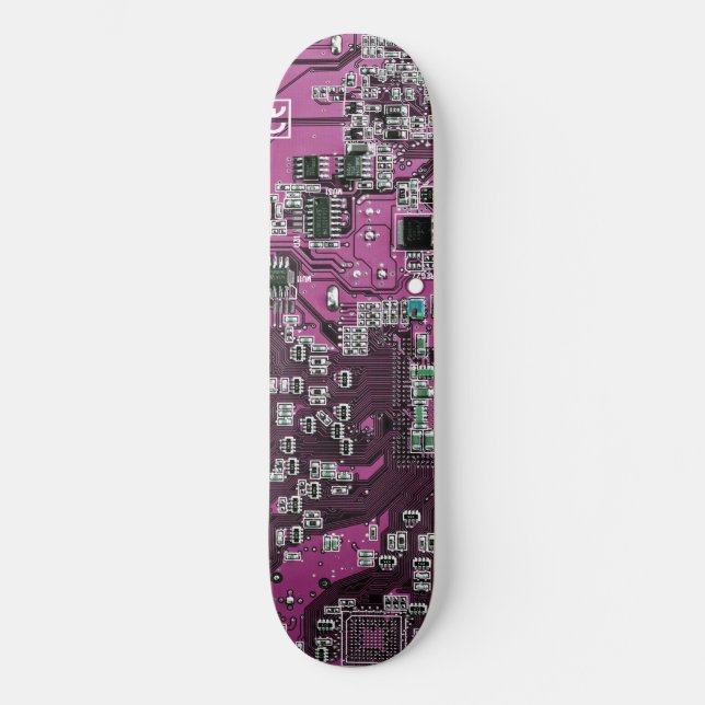 Skate Projeto de Placa de Circuito PCB Roxa para Profiss (Frente)