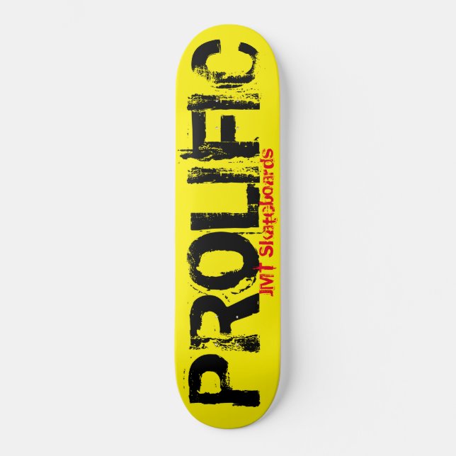 SKATE PROLÍFICO /JMT SKATEBOARDS (Frente)