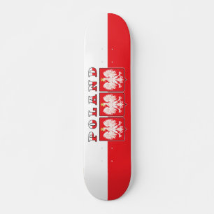 Skate Protetores da bandeira de Eagle do Polônia