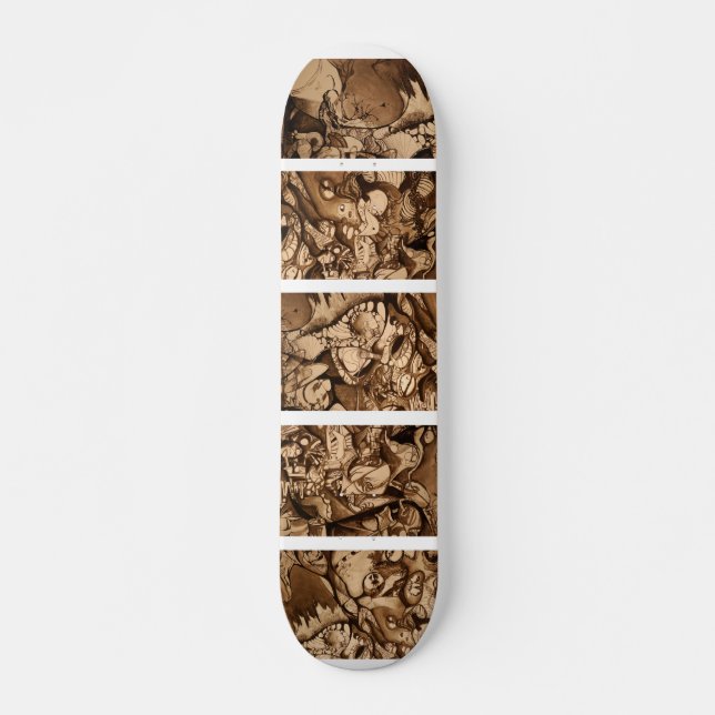 Skate psicadélico (Frente)