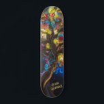 Skate Psicodélica para skatistas<br><div class="desc">Torne este Psicodélico para Skateboarders seu próprio texto. Para acessar ferramentas avançadas de edição, vá para "Personalizar este modelo" e clique em "Detalhes", role para baixo e pressione o link "clicar para personalizar mais".</div>