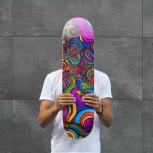 Skate Psychedelic Swirl