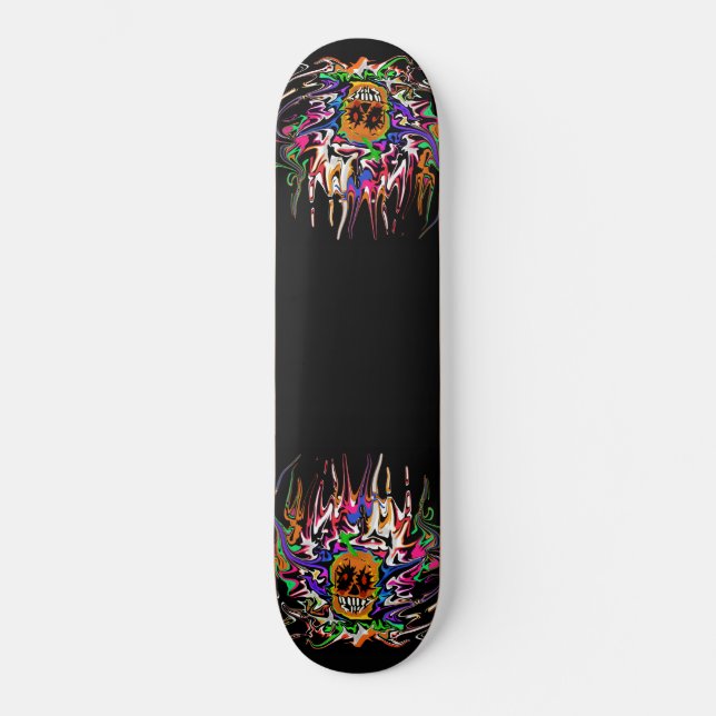 Skate Psycho Skulls (Frente)