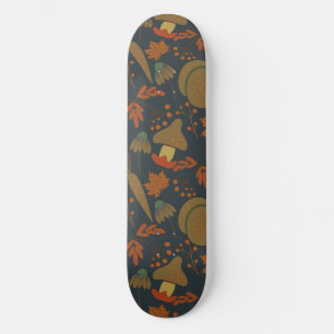 Skate Pumpkin sem pele e cenoura fundo escuro