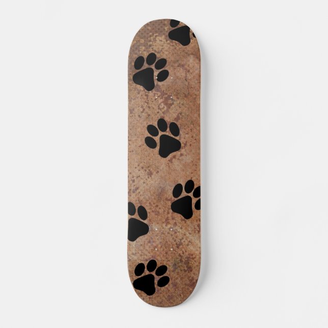 Skate Puppy Paw Prints (Frente)
