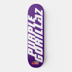 SKATE PURPLE GORILLAZ