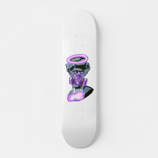 Skate purple graffiti