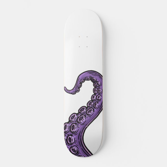 Skate Purple Tentacle (Frente)
