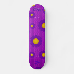 Skate Púrpura Daisy Brattle Bord