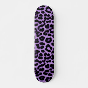Skate Púrpura de Impressão das manchas-leopardo