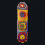 Skate Quadrados com Círculos Concentrados 2 | Kandinsky<br><div class="desc">Estudo de Cor: Quadrados com Círculos Concentrados 2 é uma pintura de 1913 de Wassily Kandinsky.</div>