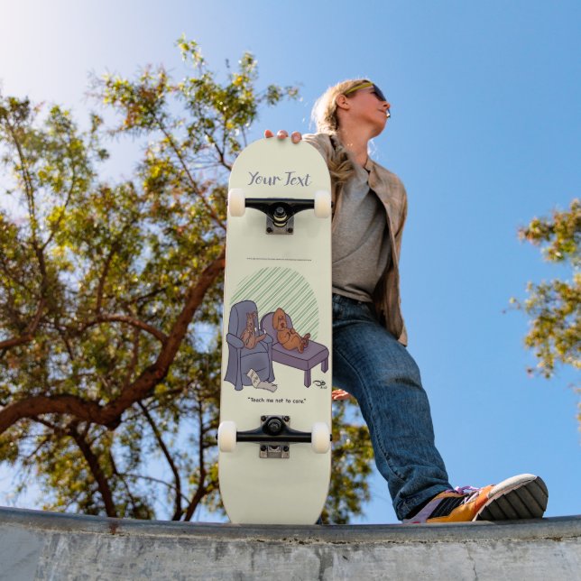 Skate Quadro de bordo amarelo pálido de 8" (Ao ar livre 1)