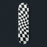 Skate Quadro De Controlo Vertical Preto E Pastel Branco<br><div class="desc">Travesseiro de design com varejo perfeito em cores pastel,  cheio de vibrações do excelente. Verificadores vermelhos modernos em branco preto. Este design psíquico retrô te leva para a terra maravilhosa. Verificações distorcidas em cores pastel. Grelha e giro,  torção,  padrão verificado</div>