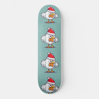 Skate Quadro de Galinha de Natal