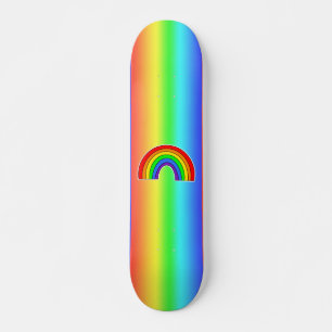 Skate Quadro do Rainbow Heart LGBTQ+