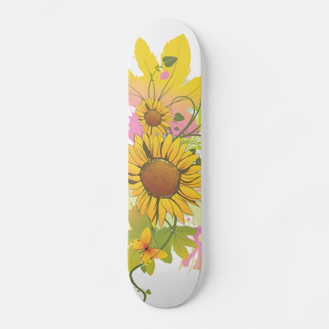 Skate Quadro Floral 1A (Frente)