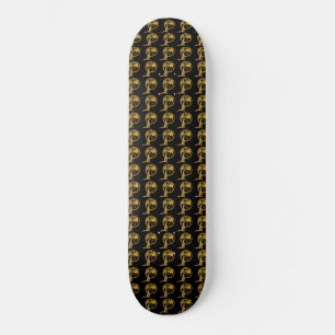 Skate Quadro negro de Wolf & Dragon