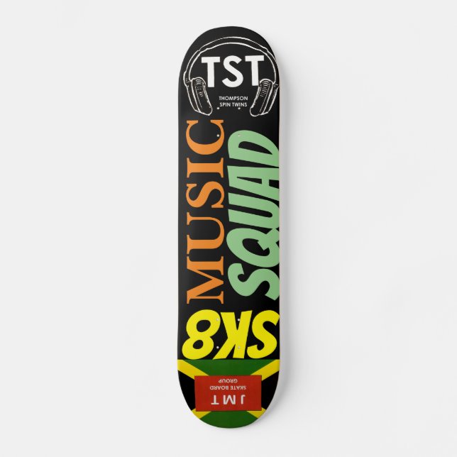 Skate Quadro SQUAD de MÚSICA SK8 (Frente)