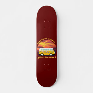 Skate QUANDO O VAN ESTÁ A ROUBAR... engraçada vida a vós