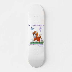 Skate que tudo que tem respiração elogie seu nome