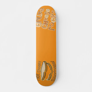 Skate Queijo grelhado, bens de queijo quentes