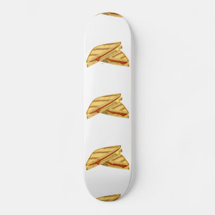 Skate Queijo grelhado, caro, com Comida brilhante