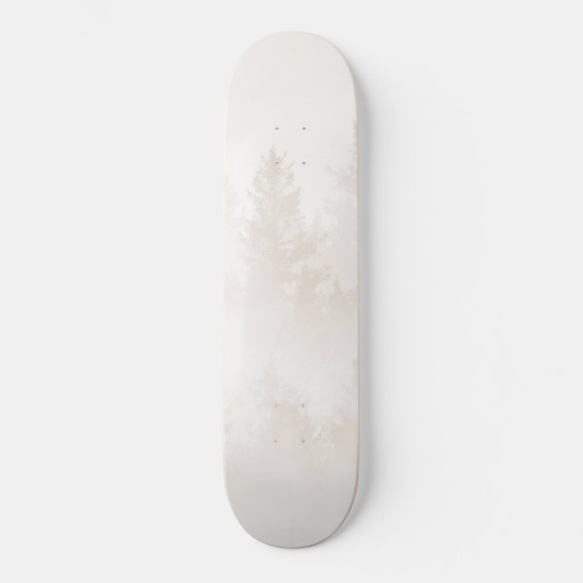 Skate Quente Sonho de Floresta bege #1 #decor #art (Frente)