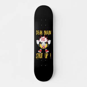 Skate QUERIDO CÉREBRO... FFS CAIU! sarcasmo engraçado 