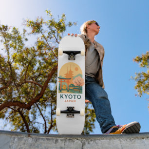 Skate Quirky Kyoto Japão Minimalista Viagem Elegante