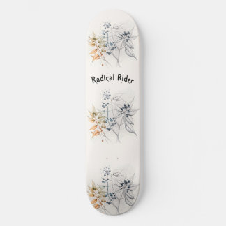Skate Radical Rider, Berries Abstrato, Minimalista
