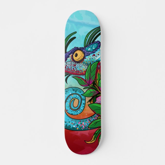 Skate Rainbow Chameleon (Frente)