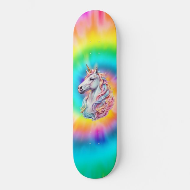 Skate Rainbow DreamTime Unicorn (Frente)