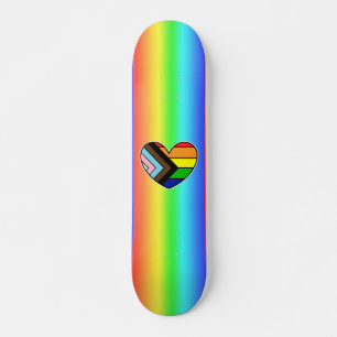 Skate Rainbow Heart LGBTQ+