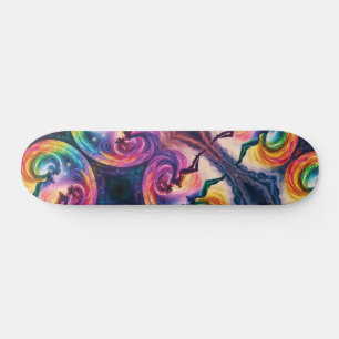 Skate Rainbow Heavy Cosmic Galaxine Feminina Energy Sk8r