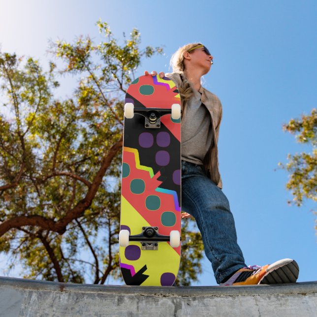 Skate Rainbow Jagged Geo (Ao ar livre 1)