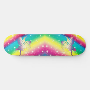 Skate Rainbow Ombre Unicorn