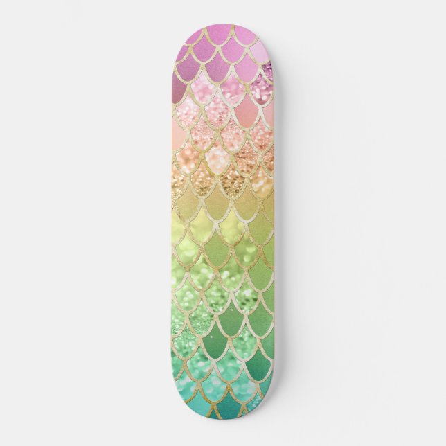 Skate Rainbow Princess Glitter Scales #1 (Frente)