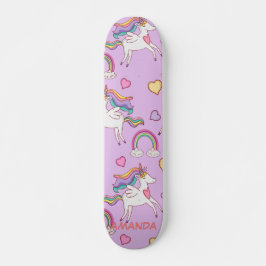 Skate Rainbow unicorn