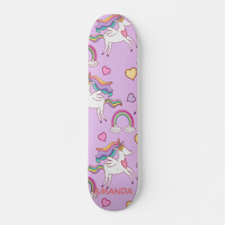 Skate Rainbow unicorn