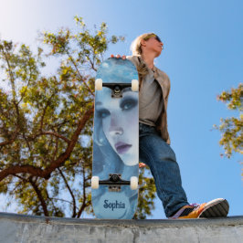 Skate Rainha Mística de Gelo - Fantasia de Arte de Inver