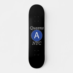 Skate Rainha Trem A de NYC