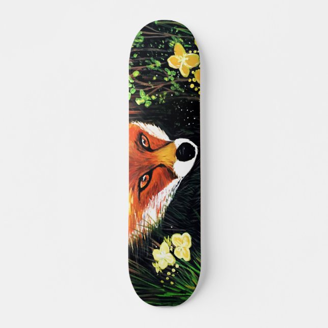 Skate Raposa Na Natureza (Frente)