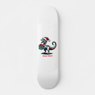 Skate Raptor de chapéu de Natal