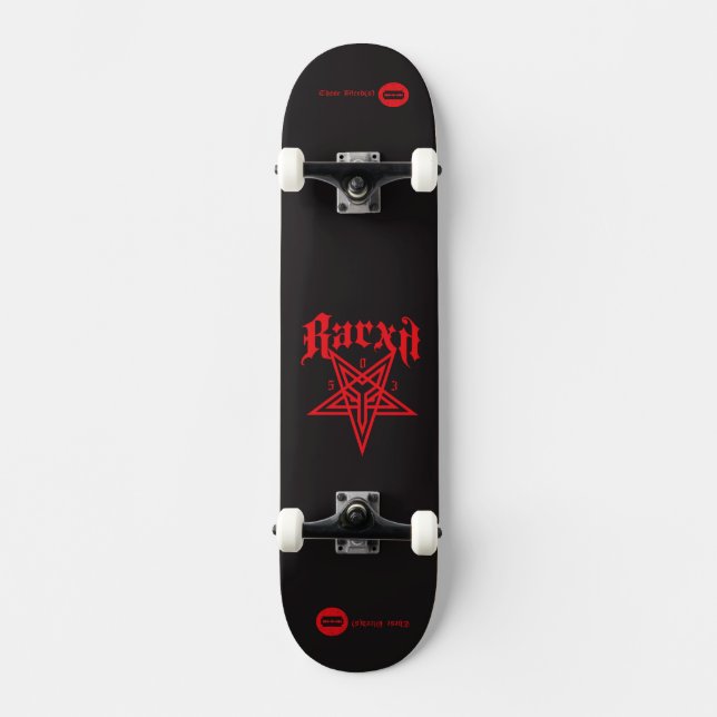 Skate Rarxh Deck_Pentagram (Frente)