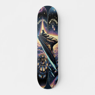 Skate "Raygun Gothic Space Cruise Ship Deck"