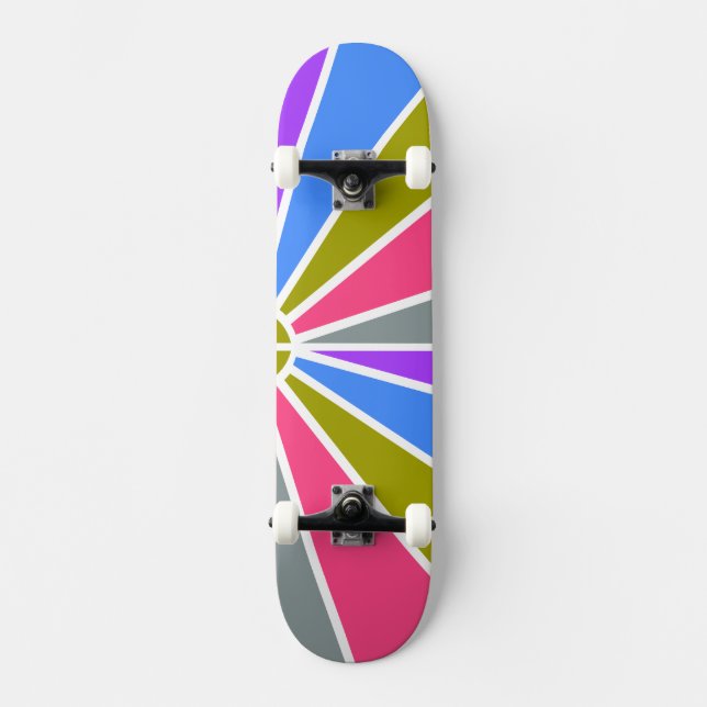 Skate Rays Patternos skateboards (Frente)