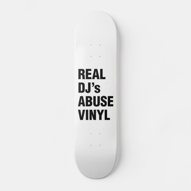 Skate REAL DJ's ABUSE VINYL (Frente)