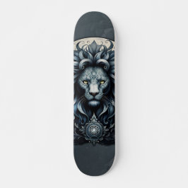 Skate Real elegância, uma majestosa ornamentado de cabeç