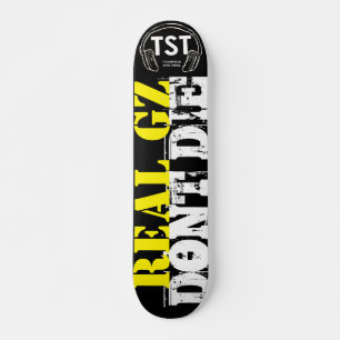 Skate REAL GZ DONT DIE Skateboard, Deck 7¾"