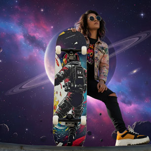 Skate Realidade destruída - Astronauta Artística